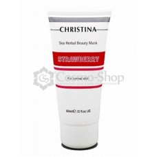 Christina Sea Herbal Beauty Mask Strawberry  (For Normal Skin)/ Клубничная маска красоты для нормальной кожи 60 мл